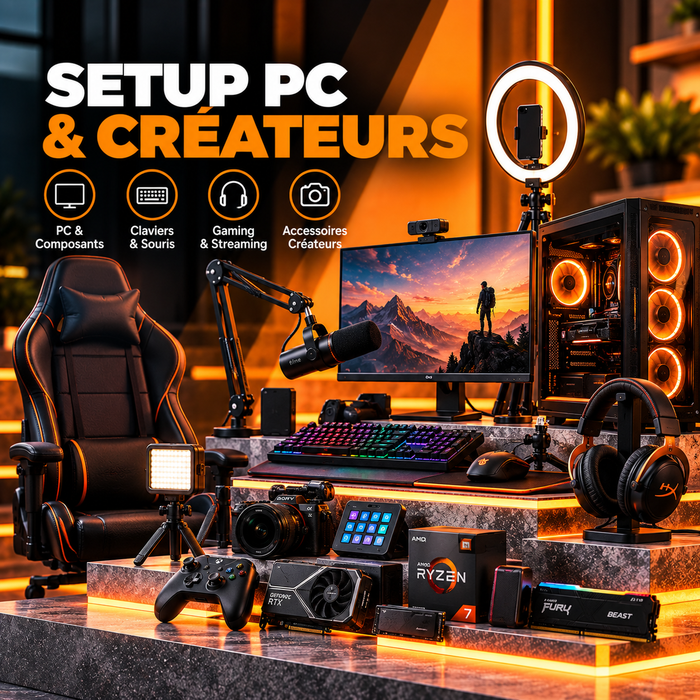 Setup PC & Créateurs