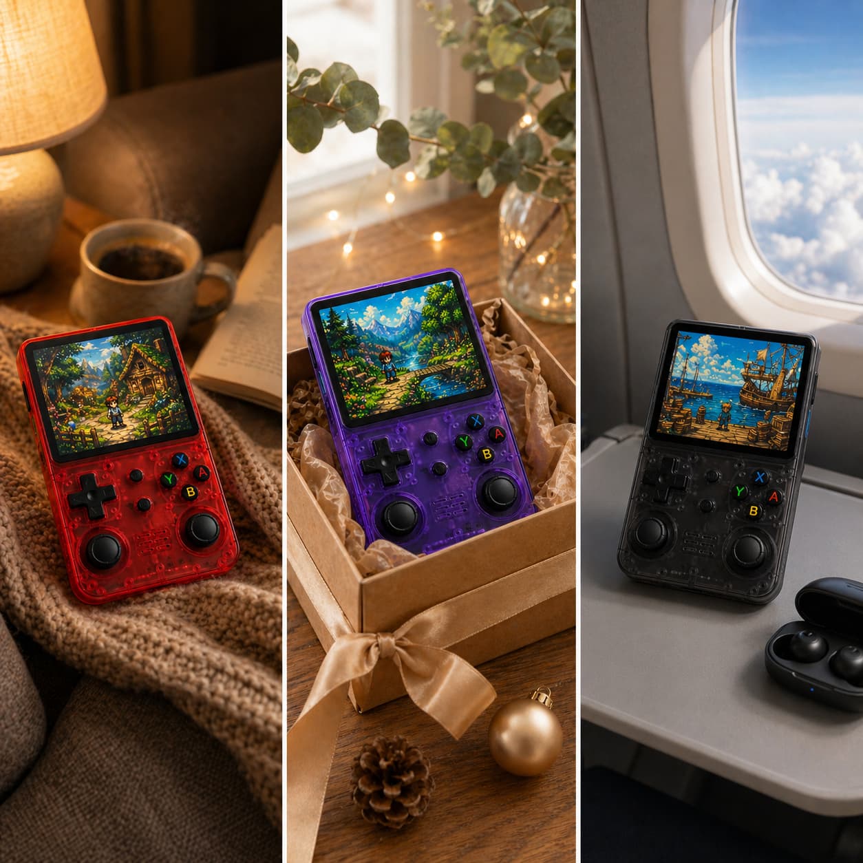 Game Console R36S : Confort de jeu & Qualité d'affichage